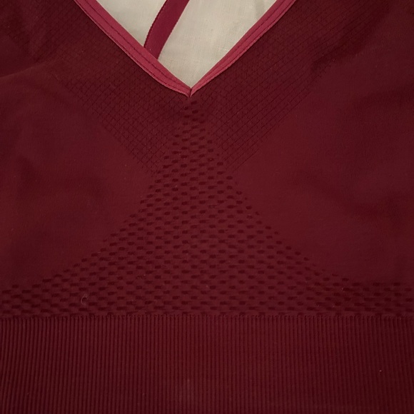 Knix Longevity bra. Dark Cherry, contrast straps. Brand new, tags still on. - Picture 5 of 9